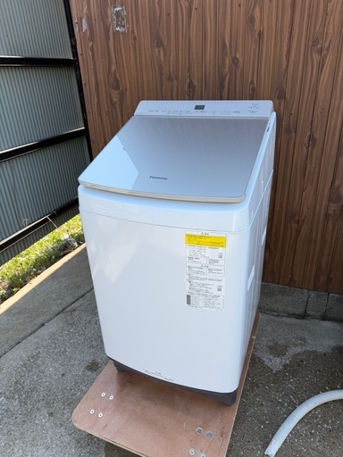 【美品3ヶ月保証】　Pnasonic　パナソニック NA-FW10K1-N 縦型洗濯乾燥機 洗濯10kg　洗濯機