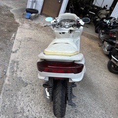 【YAMAHA マジェスティ】SG03 オールホワイト　ジャンク　現状販売の画像