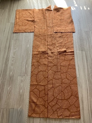 新品　着物　絞り