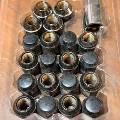 ブルロックナットセット M12×P1.5 ブラック 品番0651B-19の画像