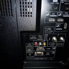 32型液晶テレビ　LC-32W25　ジャンク　部品取りや修理できる方向けの画像