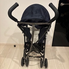 Jeep 折りたたみ式ベビーカー ネイビーの画像