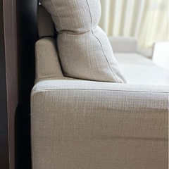 【引き渡し予定者決定】3人掛けソファ　オットマン付きの画像