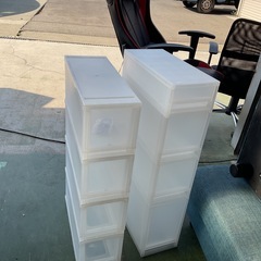 収納ストッカー　１個1500円　中古の画像
