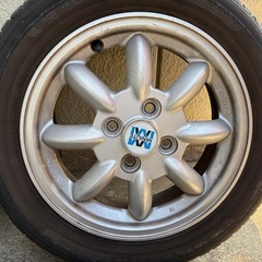 ダイハツ純正14インチ　　ワタナベ風ホイール
の画像