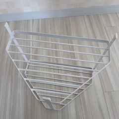 山崎実業 キッチンコーナーラックホワイト タワー tower 2段の画像