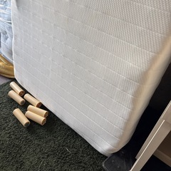 無料　脚付きマットレス　横115 セミダブル　ダブルの画像