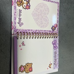 日焼けキティちゃん　シール帳の画像