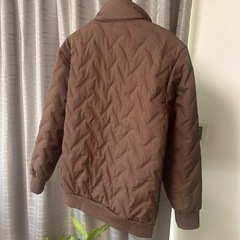 防寒ジャケット（L） 茶色　新品の画像