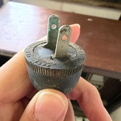 昭和レトロ  家具調ブラウン管テレビの画像