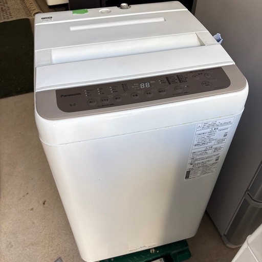 Panasonic NA-F60PB15 6kg 2022年製縦型洗濯機 本体