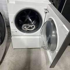 NO B793🌈福岡市内配送設置無料✨🌈NA-VG1300R-S ドラム式洗濯乾燥機 Cuble（キューブル） シルバーステンレス [洗濯10.0kg /乾燥5.0kg /ヒーター乾燥(排気タイプ) /右開き] 2019年の画像