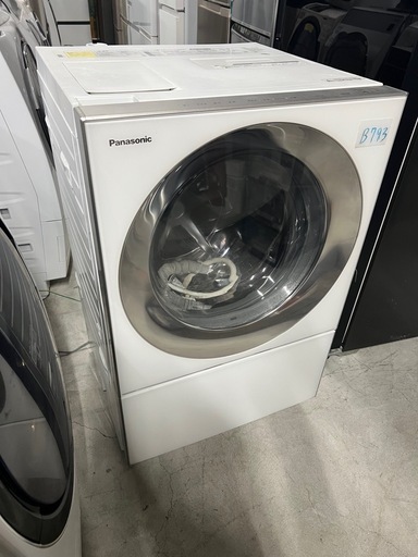 NO B793?福岡市内配送設置無料✨?NA-VG1300R-S ドラム式洗濯乾燥機 Cuble（キューブル） シルバーステンレス [