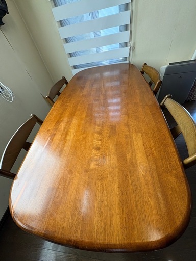 ダイニングテーブルセット6人用