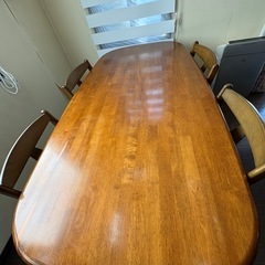 ダイニングテーブルセット6人用の画像