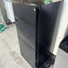 美品　 NITORI ニトリ NTR-106BK 2ドア冷蔵庫 106L 黒の画像