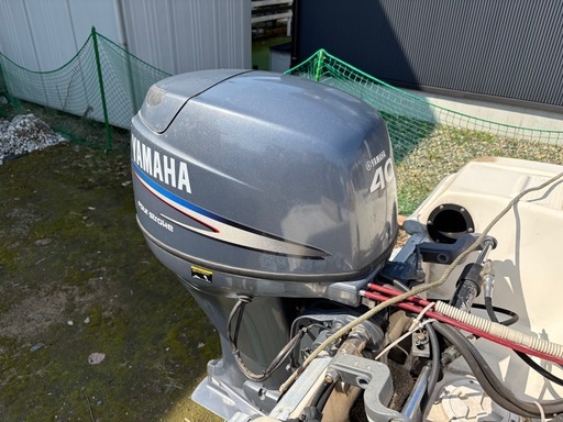 YAMAHA ヤマハ　40馬力　13ft 船体