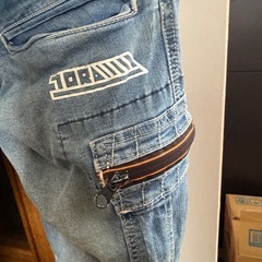 寅一　デニム　セットアップ作業着の画像