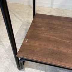 ハンガーラック　アイアンハンガーラック　アイアン　ウッド　店舗什器の画像