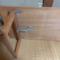 折りたたみローテーブルの画像