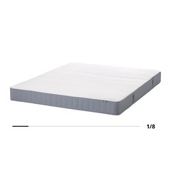 ikea ダブルベッドの画像