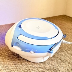 ステレオCDラジオ AudioComm ブルー RCR-220N-A の画像