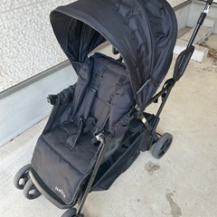 2人乗り用ベビーカーの画像
