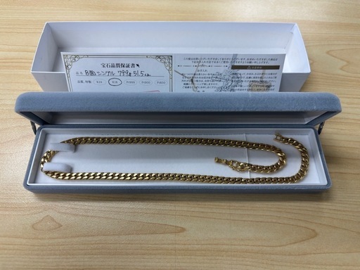 Ｋ１８　喜平ネックレス