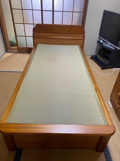 値下げしました、畳 シングルベッド