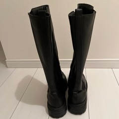 Mサイズロングブーツ　黒の画像