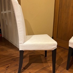 【直接お引取りのみ】IKEA HENRIKSDAL 2脚セット ダイニングチェアの画像