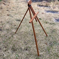 木製イーゼル 高さ80cm REX 看板スタンド おしゃれ の画像