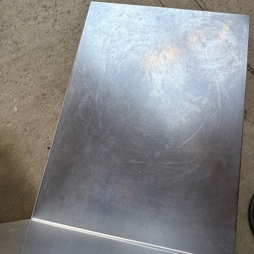 業務用 厨房器具 ガス台 500×750×600mm バックガード付
