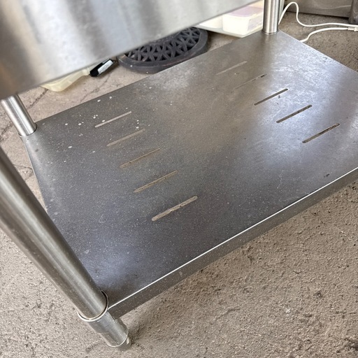 業務用 厨房器具 ガス台 500×750×600mm バックガード付