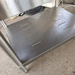 業務用 厨房器具 ガス台 500×750×600mm バックガード付の画像