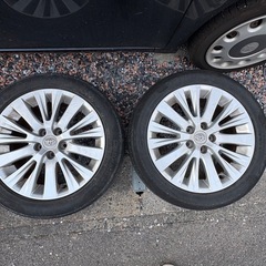 ヴェルファイア 20純正ホイール18インチタイヤ付きの画像