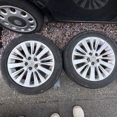 ヴェルファイア 20純正ホイール18インチタイヤ付きの画像