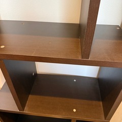 【3/23まで】ニトリ ジグザグボックス4段 本棚・収納ラックの画像