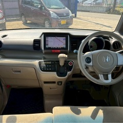 【支払総額16.8万円】h25年式N BOX 4WD車検令和10年3月機関良好 パワスラ ワンセグTV 修復歴無し お手頃ハイトワゴン♩の画像