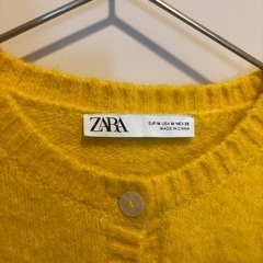 ZARAアルパカ混カーディガンの画像