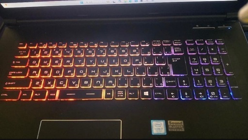 大画面17.3 ゲーミングノートPC GTX1060 i7-7700HQ