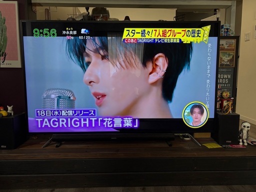 TOSHIBA REGZA58インチTV