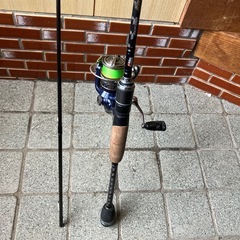 釣竿とリール
の画像