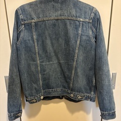 GAPスタンドカラーデニムジャケットSの画像