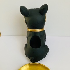 ブルドッグ　キャンディボウル　置物　犬　わんちゃん　フレンチブルドッグ　皿の画像