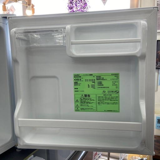 comfee 45L冷蔵庫【リサイクルフカツ岡崎倉庫店】260322SM-3