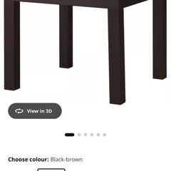 IKEAのサイドテーブル　美品の画像