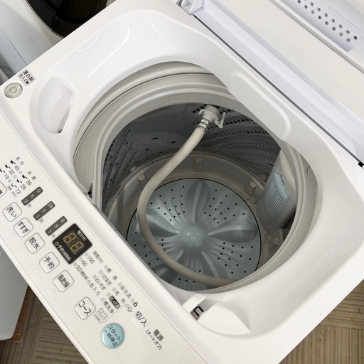 【超美品‼️】ハイセンス2020年製 4.5kg全自動洗濯機 エディオンモデル シャワー水流 ステンレス槽 ホワイト♪