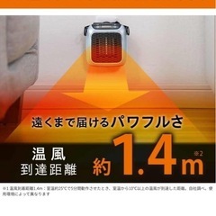 【新品・未開封】コンパクト ヒーター【ここだんヒートコネクト】  の画像
