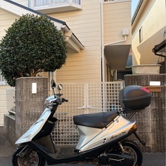 乗車して帰れます　スズキ　アドレスV100 CE13型式です（後期型とおもいます）　祖父が免許証返納に伴い必要な方へお譲りさせてくださいの画像